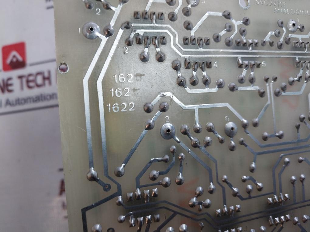 1620 Securite Analogique Printed Circuit Board