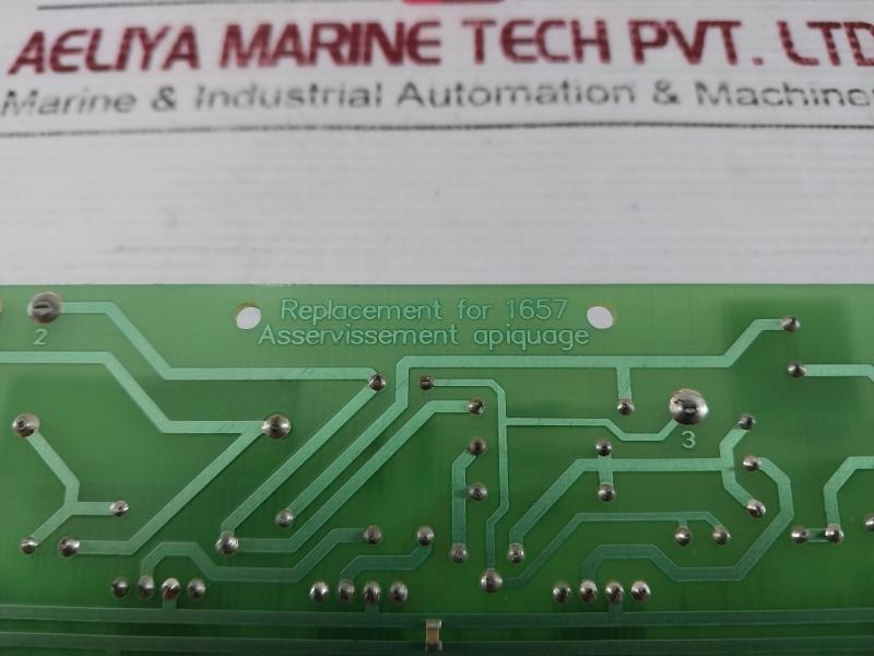 Printed Circuit Board Replacement For 1657 Abutment Control