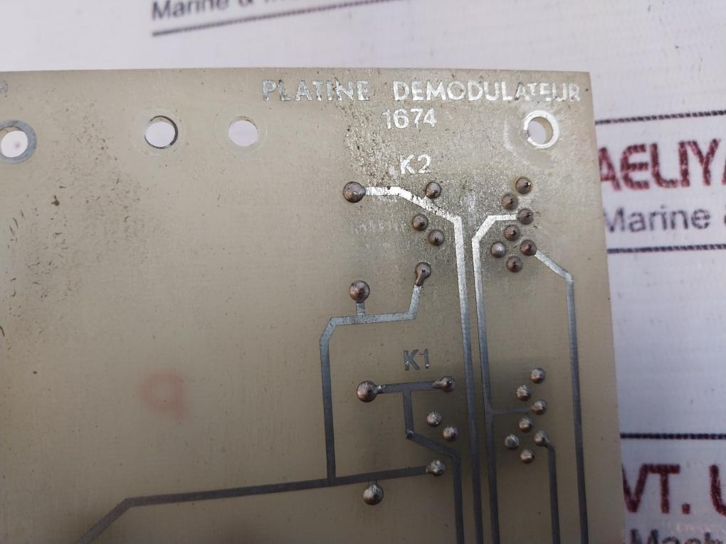 1674 PLATINE DEMODULATEUR Printed Circuit Board