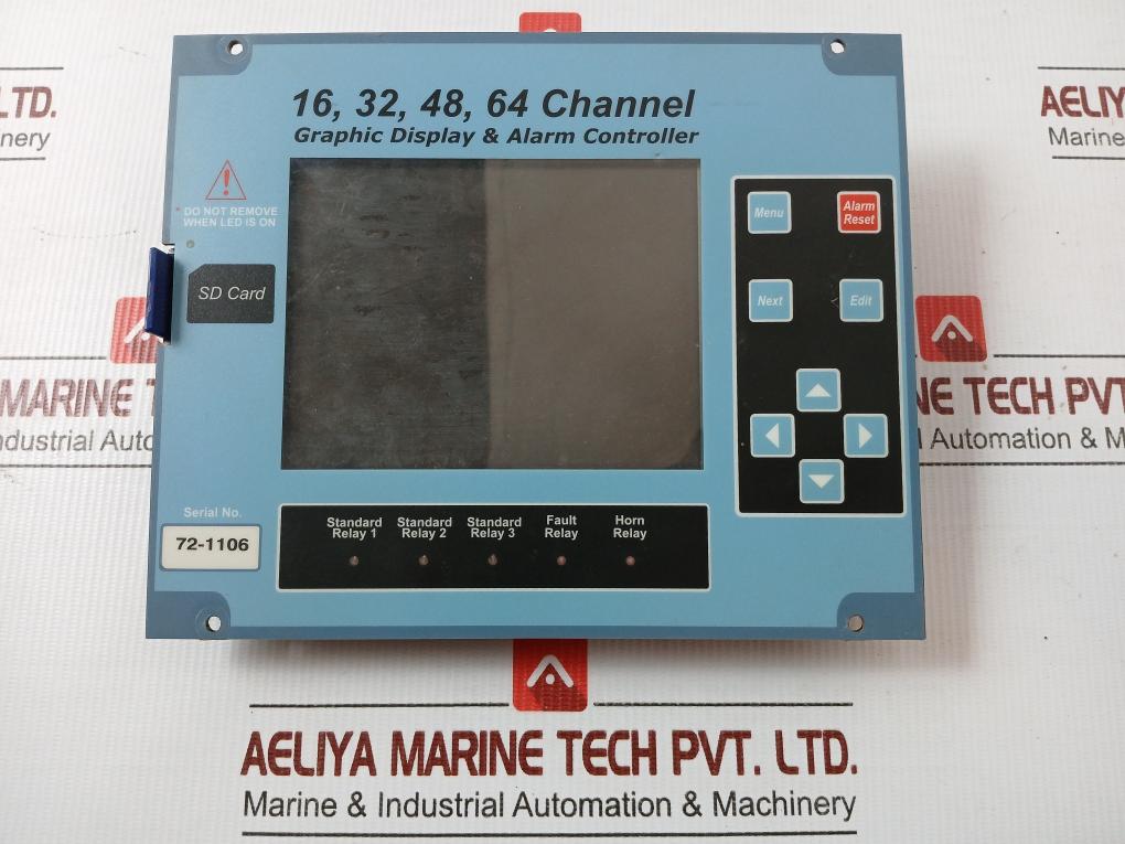 16, 32, 48, 64 Channel Graphic Display & Alarm Controller Rc Systems