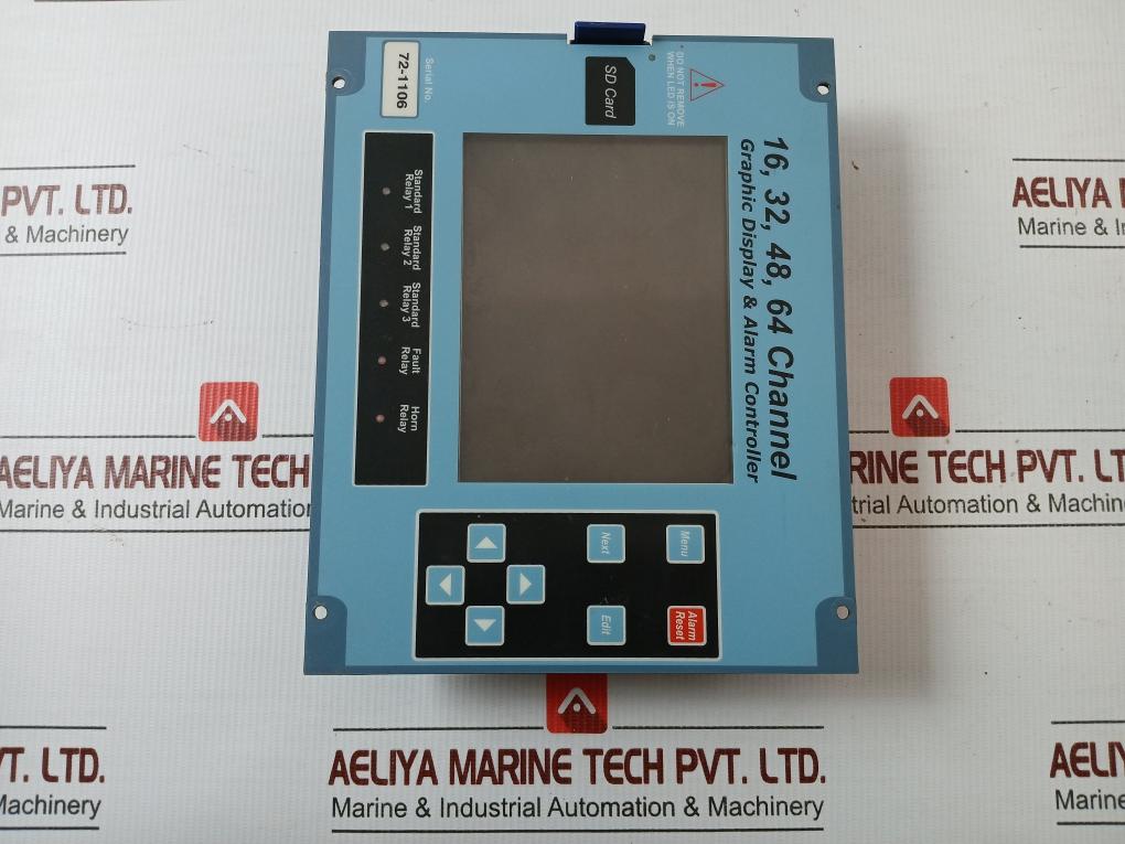 16, 32, 48, 64 Channel Graphic Display & Alarm Controller Rc Systems