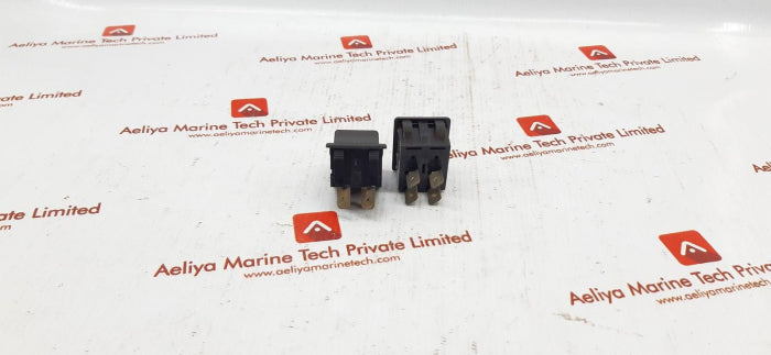 Lot Of 2X Ove C1450At Black Plastic On Off Rocker Switch