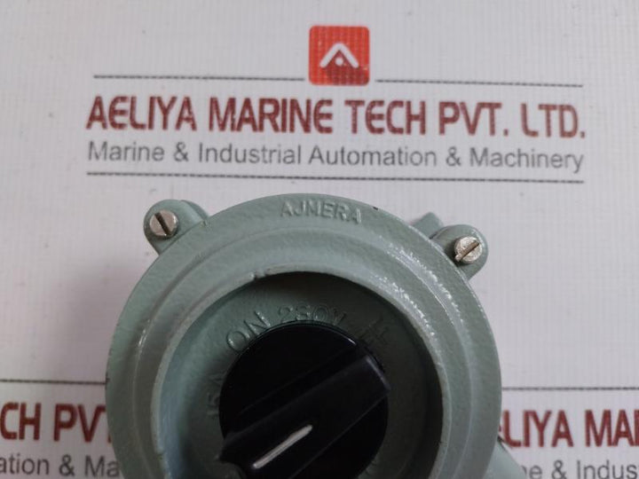 1703 Flameproof And Weatherproof Rotary Switch 50 Hz Ajmera