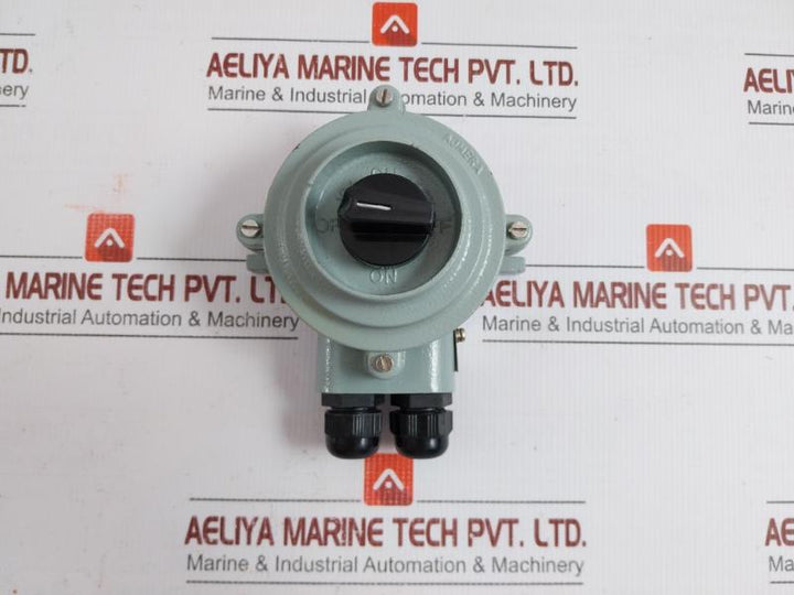 1703 Flameproof And Weatherproof Rotary Switch 50 Hz Ajmera