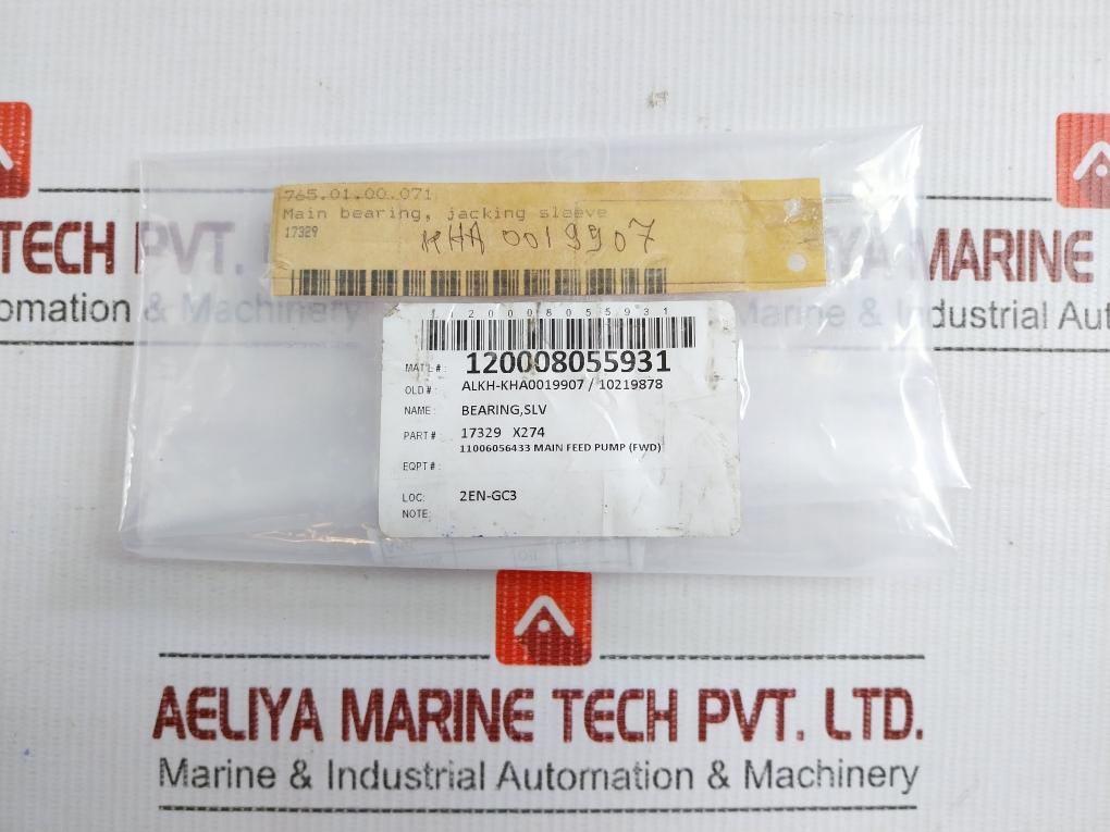 17329 X274 Main Bearing Jacking Sleeve Sku: 202487