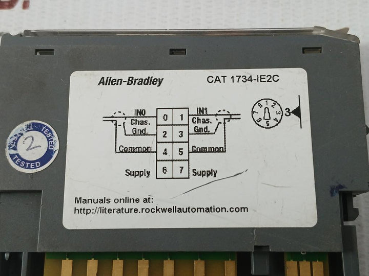 1734-Ie2c-Analog-Input-Module-24-Vdc-10-Ma-Brand-Allen-Bradley-8