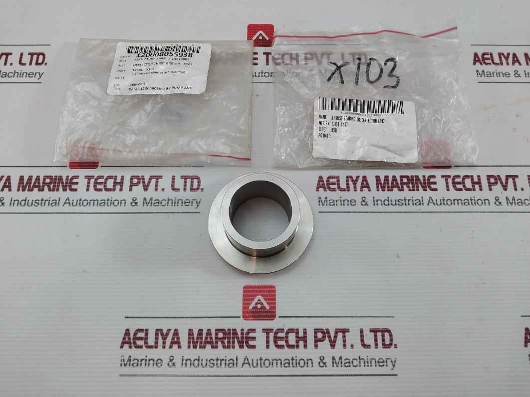 17408 X103 Thrust Bearing Oil Deflector Coffin 300 Gm