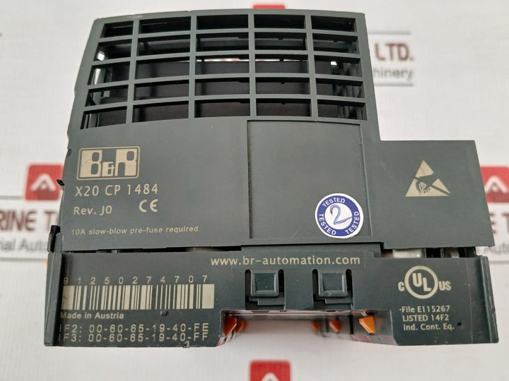 B&r Automation X20 Cp 1484