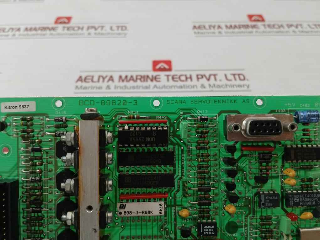 Bcd-89820-3 Pcb Board Scana Servoteknikk