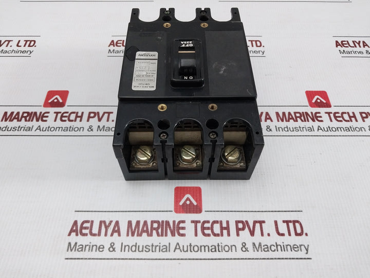 Hyundai 3 Pole Molded Case Switch Ac600V 225A Partno. Hsd-225Ca