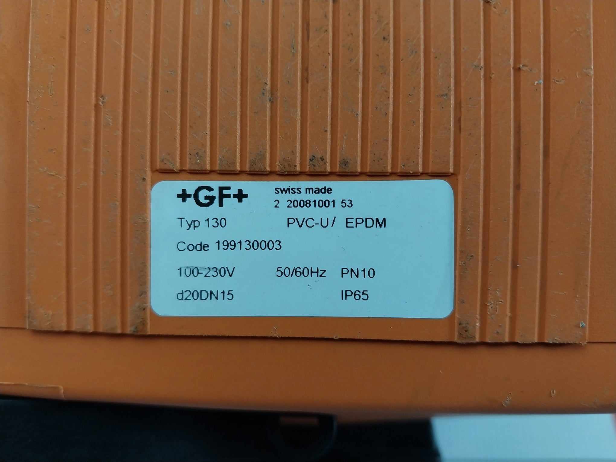 Georg Fischer Actuator With Ball Valve Ea21 Ip65 50/60hz 100-230v
