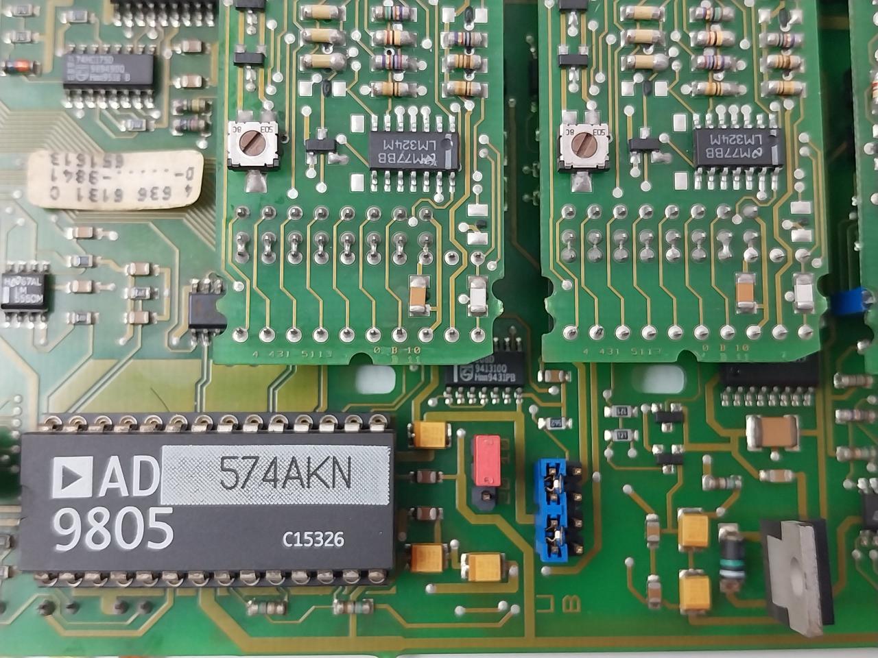 Saia Analog Input/Output Base Module Pcd4 W100