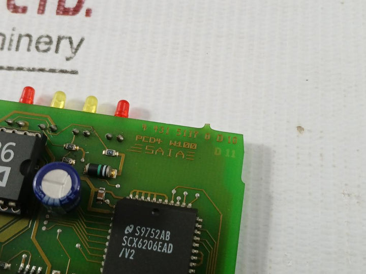 Saia Analog Input/Output Base Module Pcd4 W100