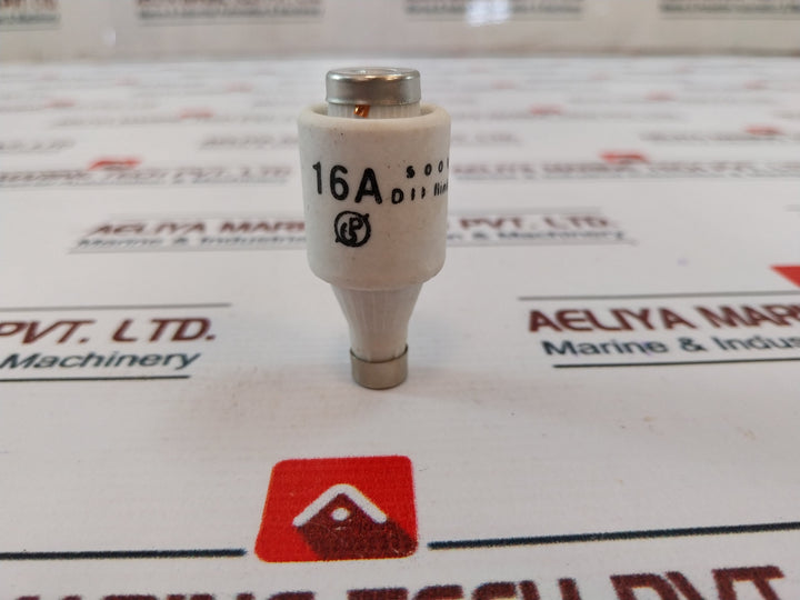 Lot Of 3X Dii 16A 500V Ceramic Fuse