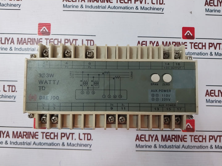 Dae Joo Dt-33W-a1 Transducer 110V 220V 60Hz 4~20 Ma Dc24V