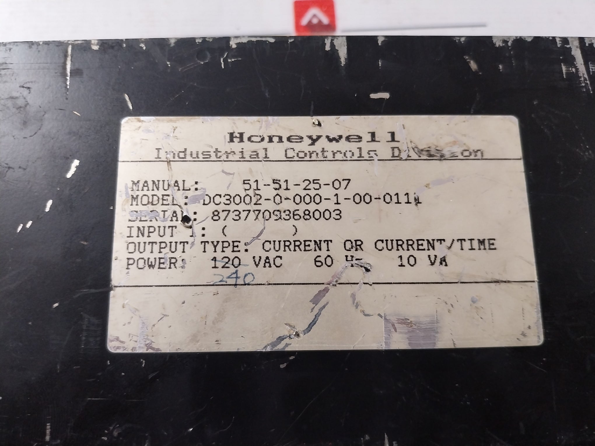 Honeywell Udc 3000 Digital Controller Module Dc3002-0-000-1-00-0111 60Hz 10Va