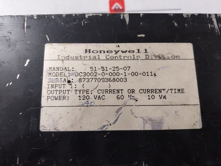Honeywell Udc 3000 Digital Controller Module Dc3002-0-000-1-00-0111 60Hz 10Va