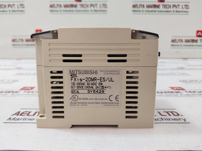 Mitsubishi Fx1S-20Mr-es/Ul Programmable Controller 100-240Vac 50/60Hz 20W
