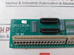 Omicron Tb 02 Kretskort Led Connection Pcb Module Rev: 01-990106 Ep3401.90035-185