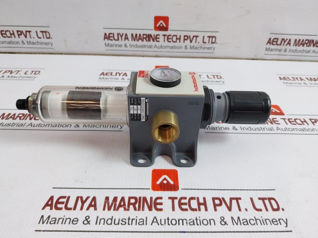 Excelon Pro Pneumatic Filter Regulator 145 Psi 10 Bar Norgren B92G-nnk-at1-rmg