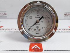 Fd Vu G1/4 Pressure Gauge 0-0.2 Mpa Daiichi Keiki