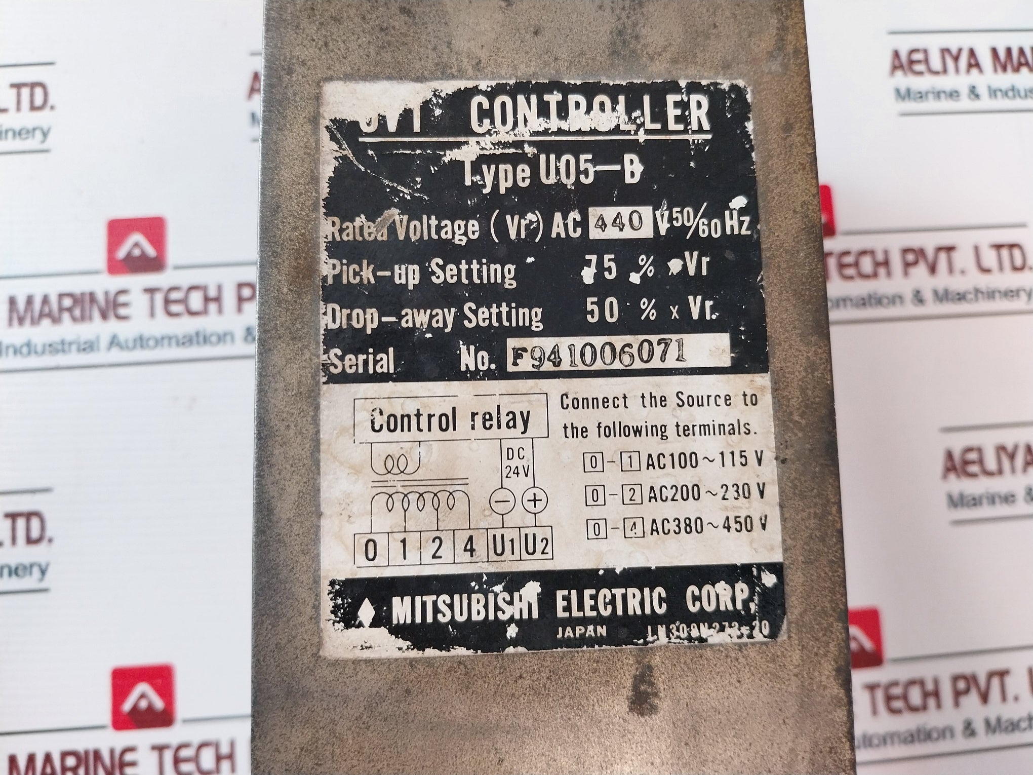 Mitsubishi Electric U05-b Uvt Controller Ac440V 50/60Hz