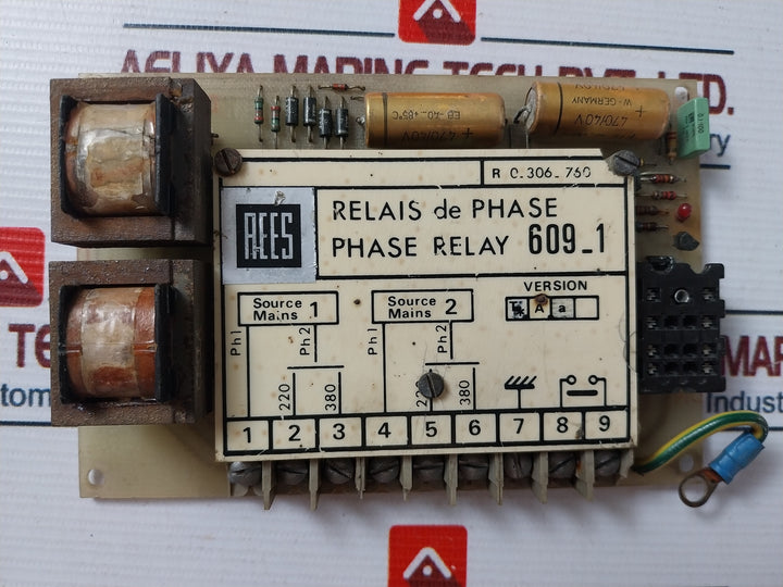 Aees 609_1 Phase Relay Board