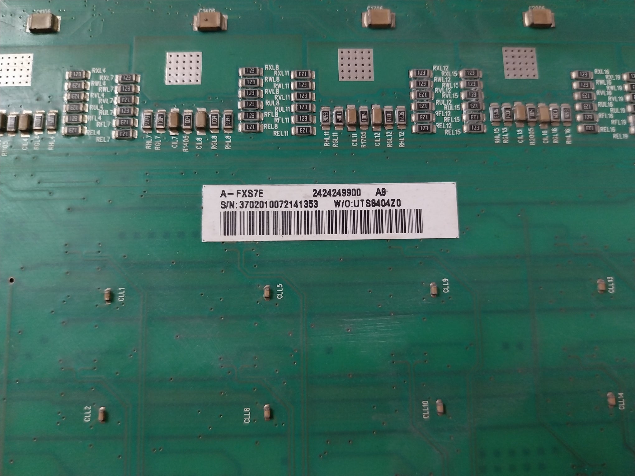 Utstarcom N8000 Fxs7 Printed Circuit Board