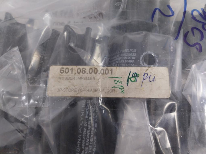 17937-0001-Water-Pump-Rubber-Impeller-501-08-00-001-Jabsco-Lot-Of-2X-209527-8