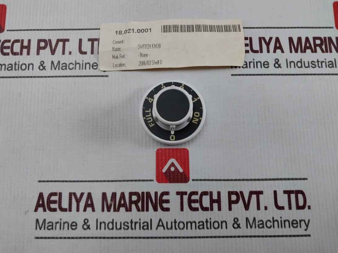 18.021.0001 Regulator Knob Switch Or Oven Control Knob