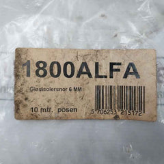 1800Alfa Glass Insulation Cord 6 Mm 10 Meter