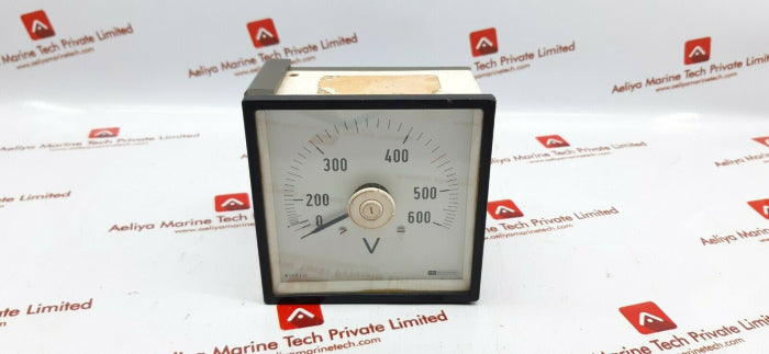 Gec Measurements Vi45L4D074 Volt Meter 0 To 600 V