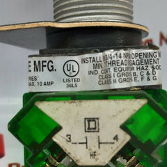 Curlee Ka-2 Pilot Light Class 9001 Contact Block
