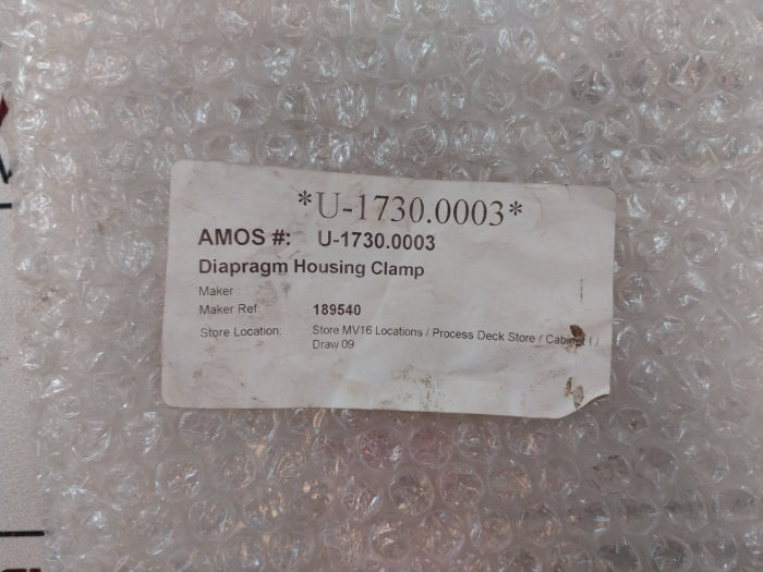 189540 Diaphragm Housing Clamp Nut 112499