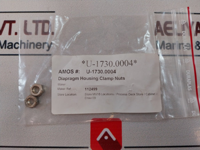 189540 Diaphragm Housing Clamp Nut 112499