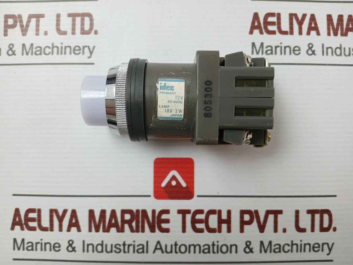 18V 2W Brand Idec 50-60 Hz Push Button Switch- 600V