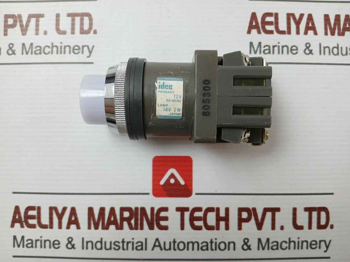 18V 2W Brand Idec 50-60 Hz Push Button Switch- 600V
