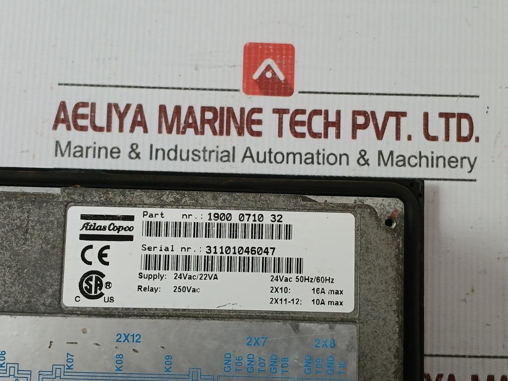1900 0710 32 Elektronikon Compressor Controller 50-60Hz Atlas Copco