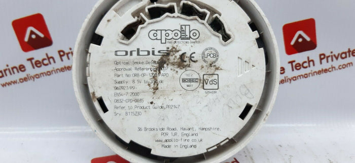 Apollo Orbis Orb-op-12001-apo Optical Smoke Detector