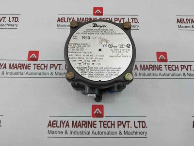 1950-20-2F Dwyer 480 Vac Explosion-proof Differential Pressure Switch