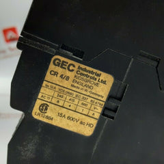 Gec Cr8/62E Control Relay 15A 600Vac