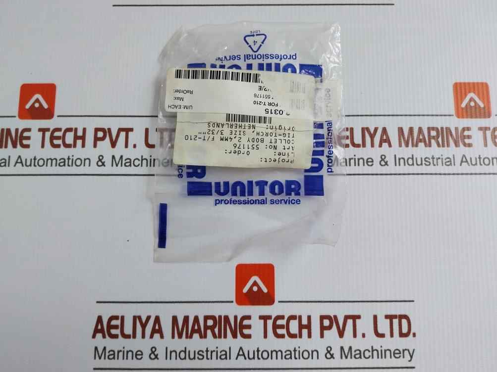 197 551176 Collet Body For Tig Welding Torch 2.4Mm Unitor