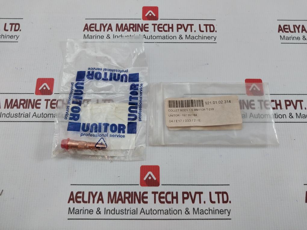 197 551184 Tig Torch Collet Body Unitor