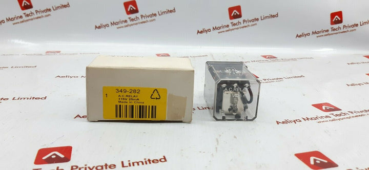 349-282 A.C. Relay 115V 25MA
