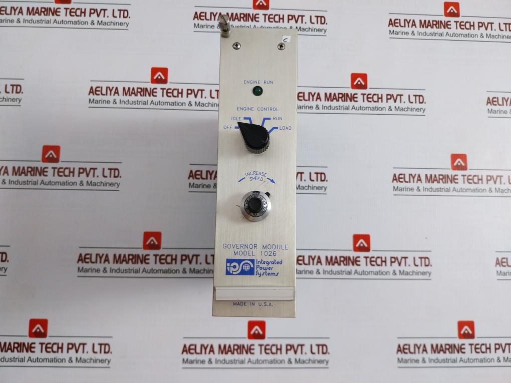 1981 Rack Module 9603, Io16-009603, 1026, 017-002641 Integrated Power Systems