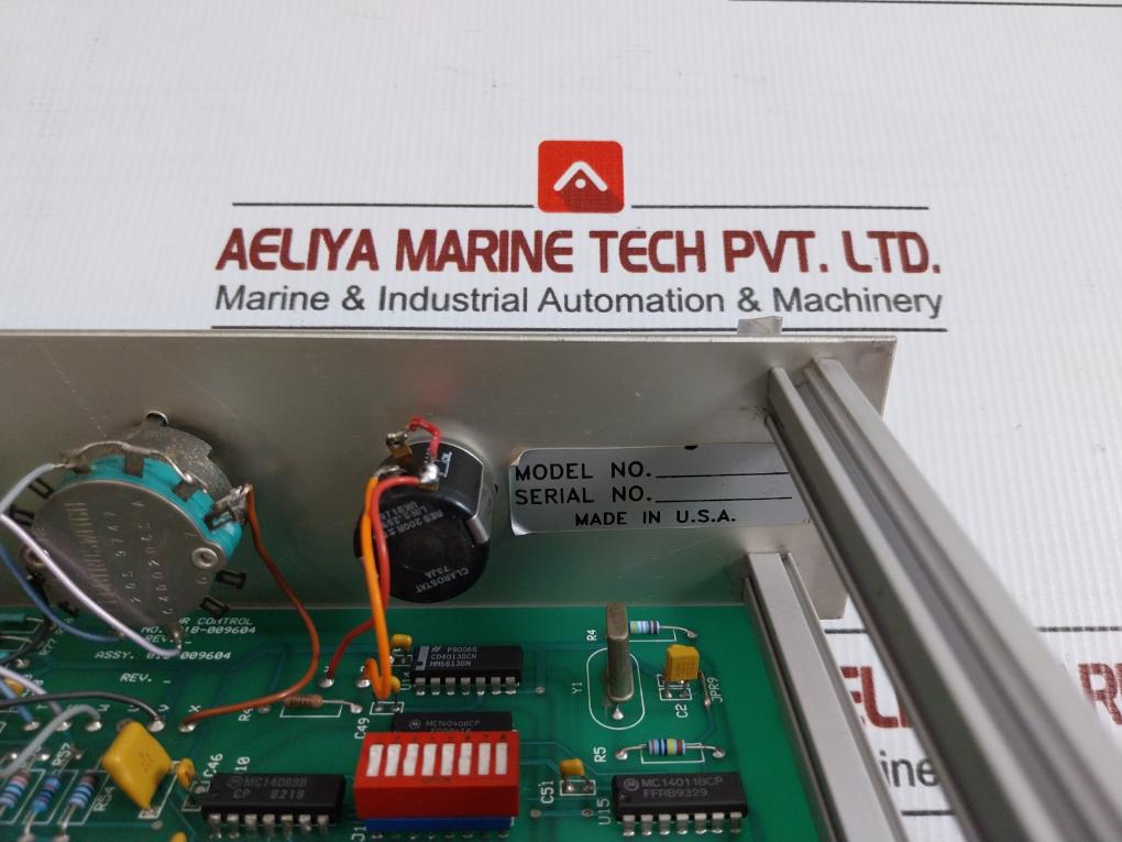 1981 Rack Module 9603, Io16-009603, 1026, 017-002641 Integrated Power Systems