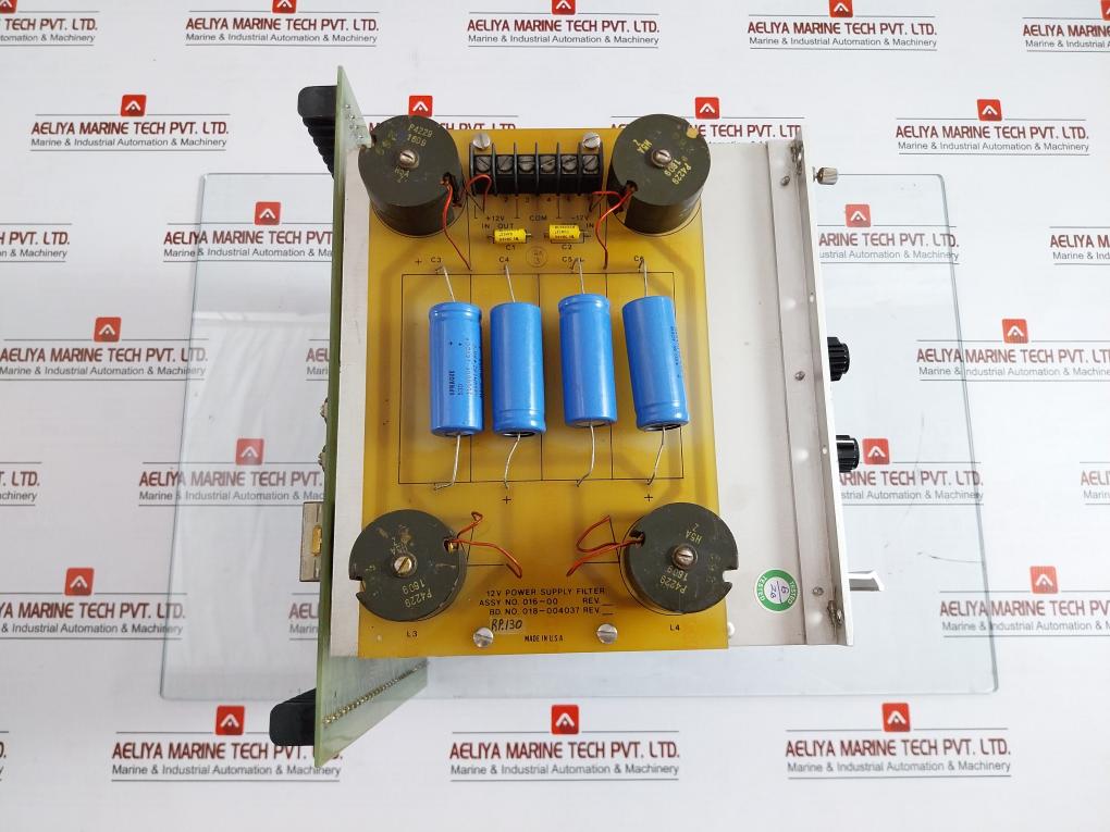 1981 Rack Module 9603, Io16-009603, 1026, 017-002641 Integrated Power Systems