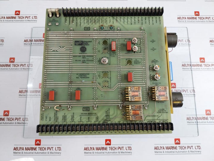 1981 Rack Module 9603, Io16-009603, 1026, 017-002641 Integrated Power Systems