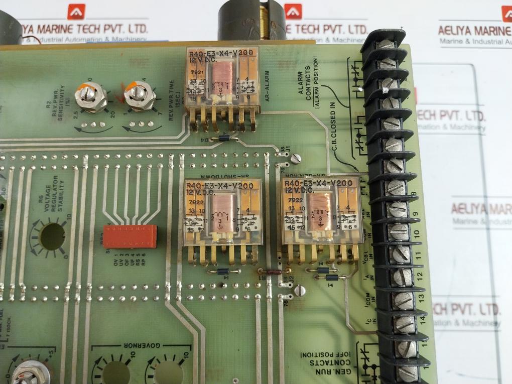 1981 Rack Module 9603, Io16-009603, 1026, 017-002641 Integrated Power Systems