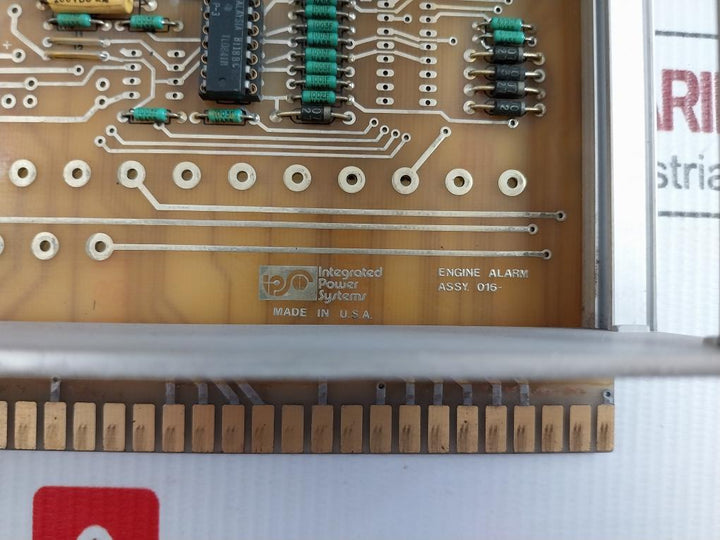 1981 Rack Module 9603, Io16-009603, 1026, 017-002641 Integrated Power Systems